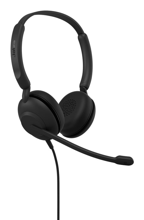 Jabra Evolve 10 - Stereo, USB-A, Wired, 20 - 20000 Hz, 92 g, Headset, Black