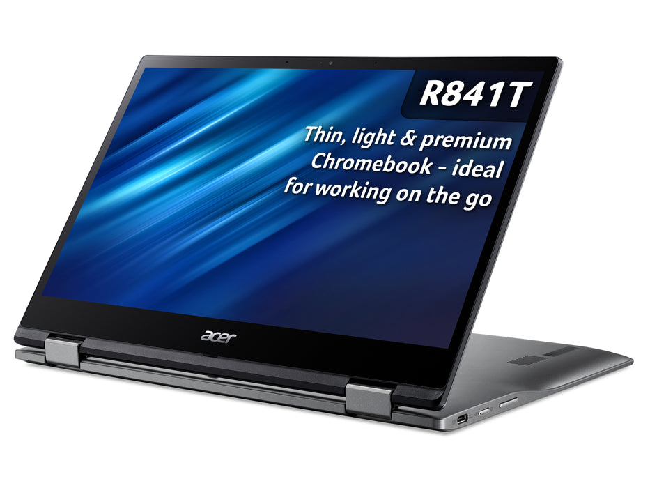 Acer Chromebook Spin 513 R841T 13" Touchscreen FHD 4GB 64GB, Qualcomm Kryo, 2.4 GHz, 33.8 cm (13.3"), 1920 x 1080 pixels, 4 GB, 64 GB