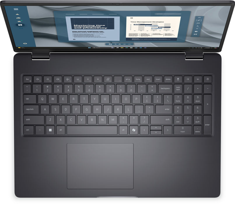 DELL Pro 16 PC16255, AMD Ryzen™ 5 PRO, 3.5 GHz, 40.6 cm (16"), 1920 x 1200 pixels, 16 GB, 512 GB