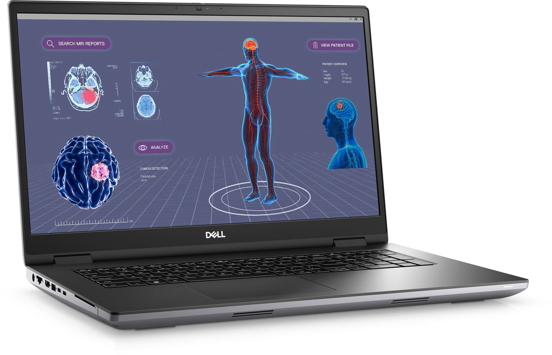 DELL Precision 7780, Intel® Core™ i7, 43.9 cm (17.3"), 1920 x 1080 pixels, 16 GB, 512 GB, Windows 11 Pro