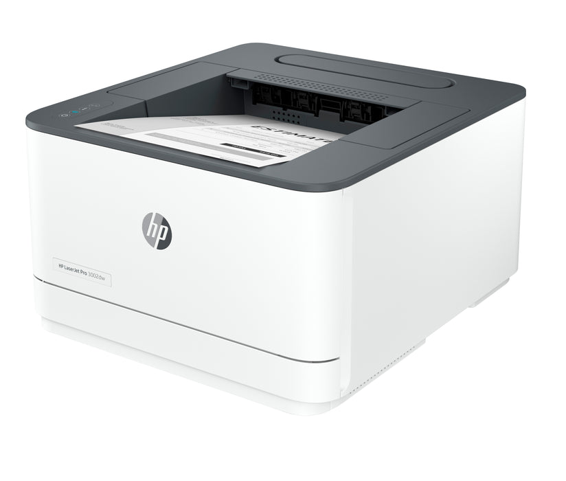 HP LaserJet Pro 3002dw Wireless Black and white Printer, Duplex, Laser, 1200 x 1200 DPI, A4, 33 ppm, Duplex printing, Grey, White