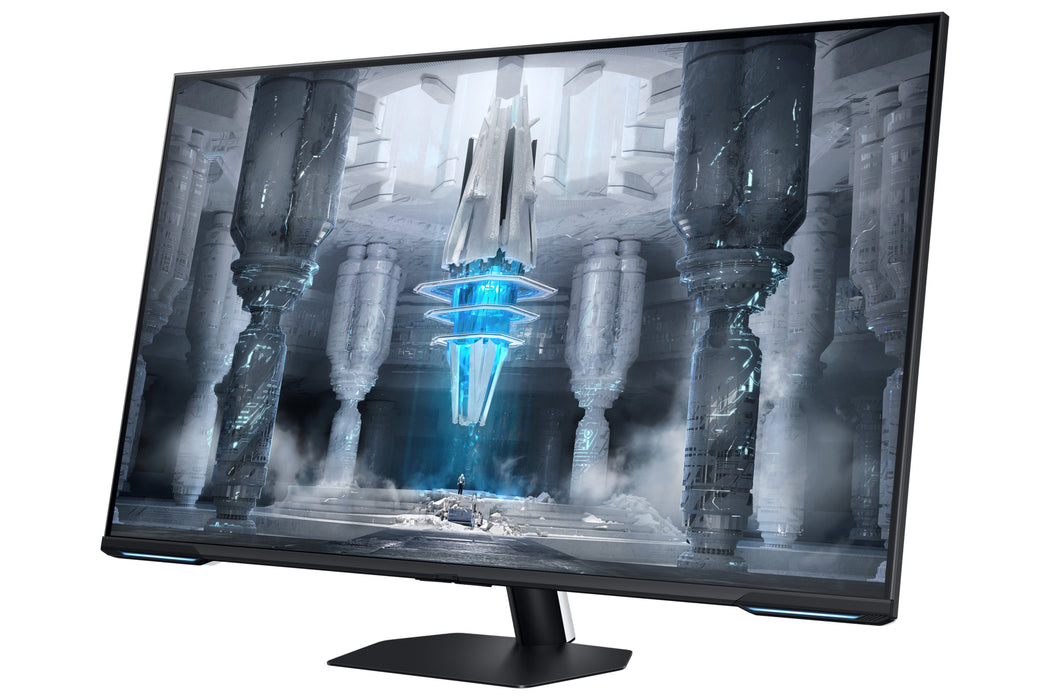 Samsung 43" G70C UHD, Mini-LED, Smart 144Hz Odyssey Gaming Monitor, 109.2 cm (43"), 3840 x 2160 pixels, 4K Ultra HD, LED, 1 ms, White