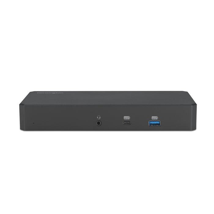Kensington SD4843P EQ USB-C 10Gbps Triple Video Driverless Dock, 100 W, 10,100,1000 Mbit/s, 10 Gbit/s, 4K Ultra HD, 1 pc(s), 145 mm