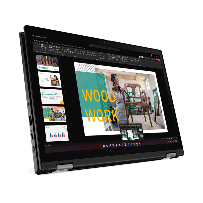 Lenovo ThinkPad L13 Yoga, Intel® Core™ i7, 33.8 cm (13.3"), 1920 x 1200 pixels, 16 GB, 512 GB, Windows 11 Pro