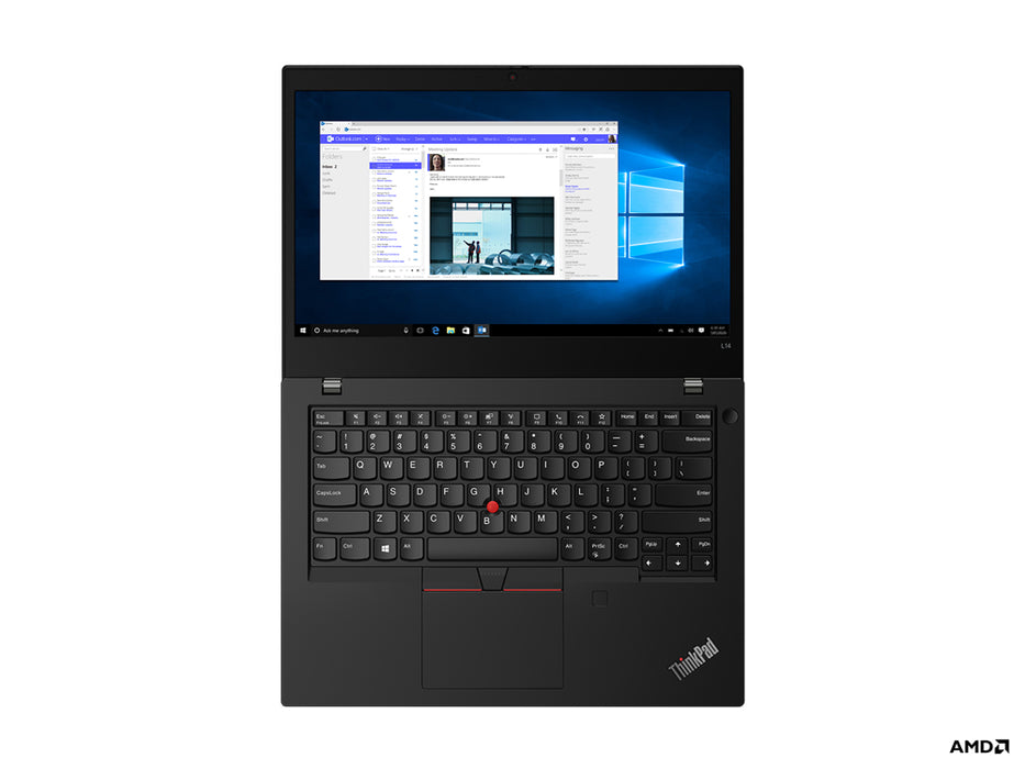 Lenovo ThinkPad L14 Gen 1 (AMD), AMD Ryzen™ 5, 2.3 GHz, 35.6 cm (14"), 1920 x 1080 pixels, 8 GB, 256 GB