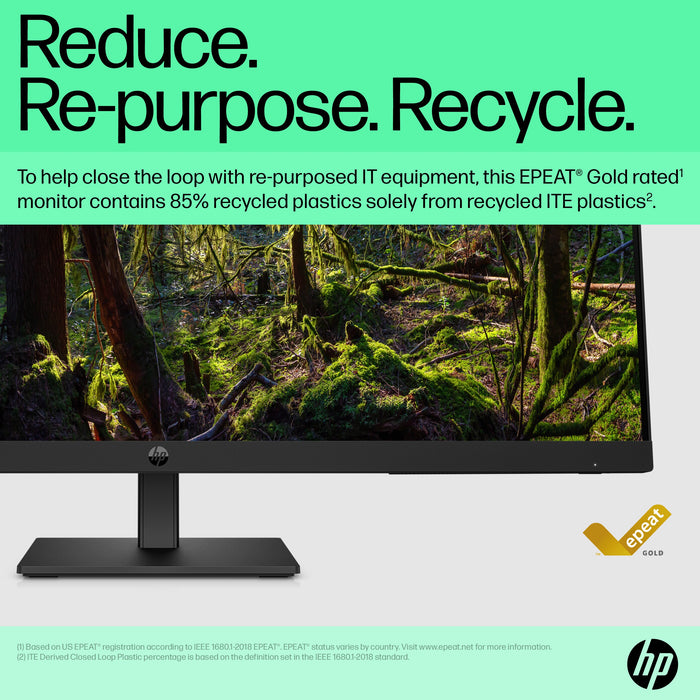 HP P32u G5 QHD USB-C Monitor, 80 cm (31.5"), 2560 x 1440 pixels, Quad HD, LCD, 5 ms, Black