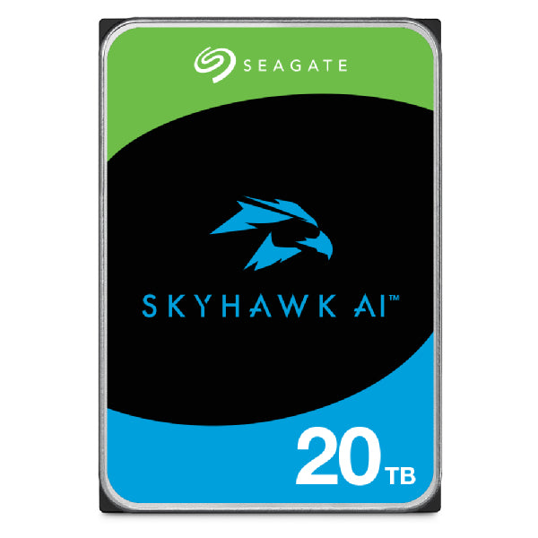 Seagate SkyHawk AI, 20 TB, 7200 RPM, 512 MB, 3.5", Serial ATA III