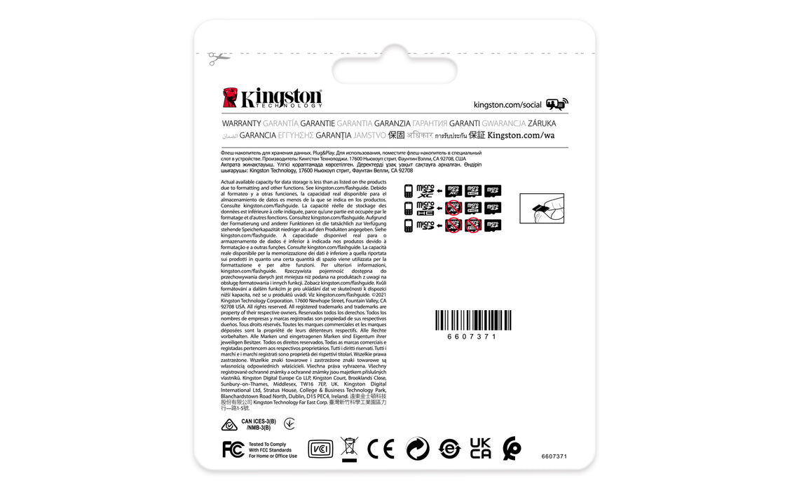 Kingston Technology 16GB microSDHC Industrial C10 A1 pSLC Card + SD Adapter, 16 GB, MicroSDHC, Class 10, UHS-I, 100 MB/s, 80 MB/s
