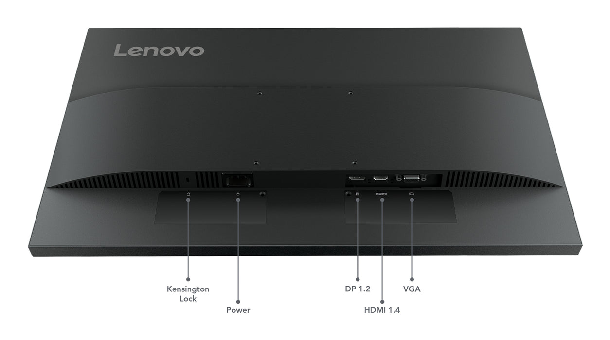 Lenovo ThinkVision E24-40 Monitor, 60.5 cm (23.8"), 1920 x 1080 pixels, Full HD, LCD, 6 ms, Black