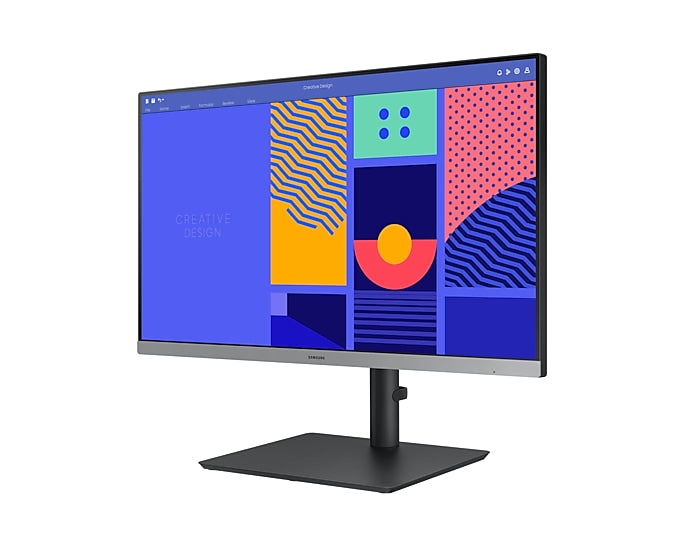 Samsung LS24C432GAU, 61 cm (24"), 1920 x 1080 pixels, Full HD, LED, 4 ms, Black
