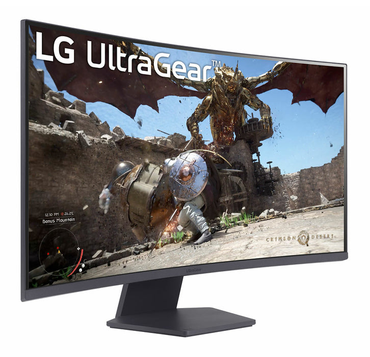 LG 32GS60QC-B, 80 cm (31.5"), 2560 x 1440 pixels, Quad HD, LCD, 1 ms, Black