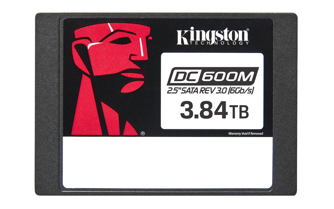 Kingston Technology 3840G DC600M (Mixed-Use) 2.5” Enterprise SATA SSD, 3.84 TB, 2.5", 560 MB/s, 6 Gbit/s