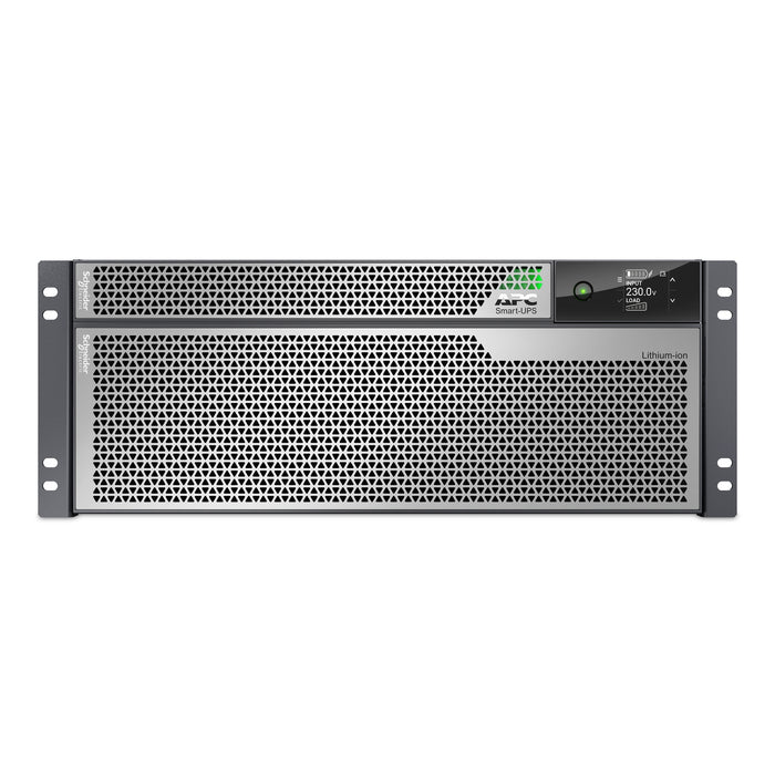 APC Smart-UPS Ultra On-Line Li-Ion SRTL10KRM4UI, 10KW, 4U Rack/Tower, 6xC13 & 6xC19, NMC, Double-conversion (Online), 10 kVA, 10000 W, Sine, 220 V, 240 V
