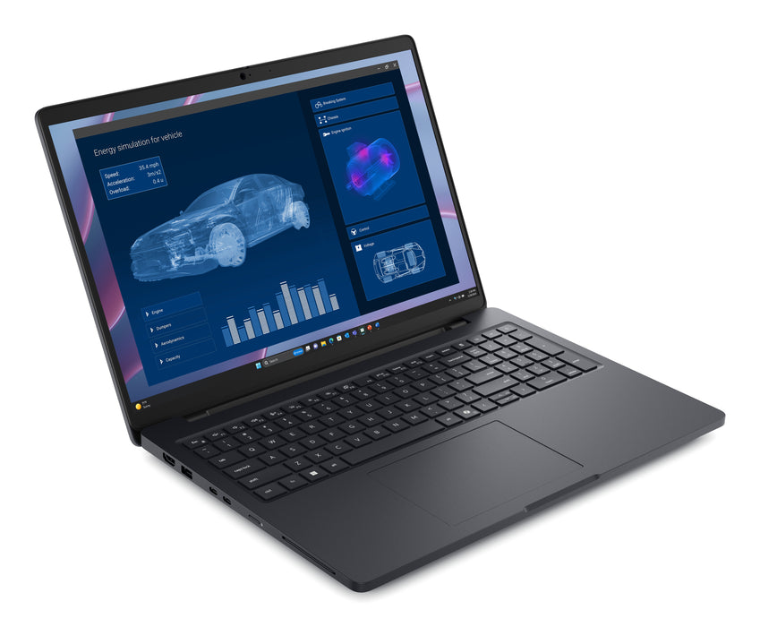 DELL Pro Max 16 MC16255, AMD Ryzen AI 7 PRO, 2 GHz, 40.6 cm (16"), 1920 x 1200 pixels, 32 GB, 512 GB