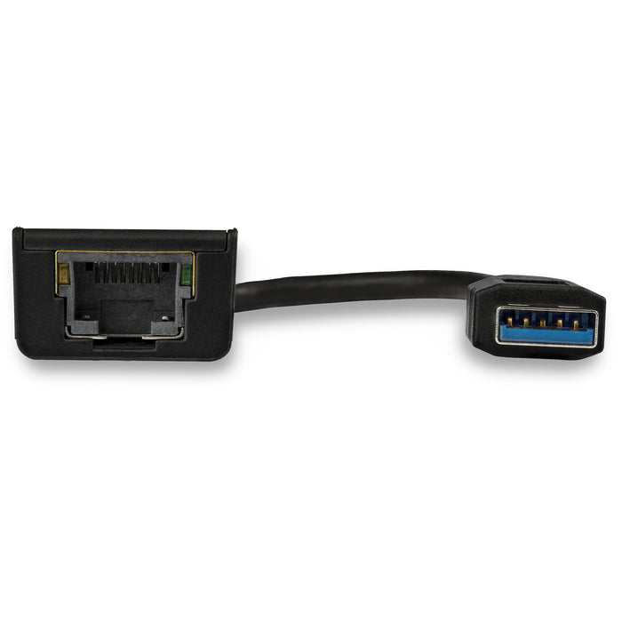 StarTech.com USB 3.0 to Gigabit Ethernet Network Adapter, 10/100/1000 Mbps, USB to RJ45, USB 3.0 to LAN Adapter, USB 3.0 Ethernet Adapter (GbE), TAA Compliant, Wired, USB, Ethernet, 5000 Mbit/s
