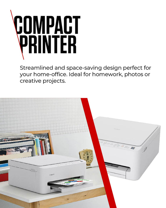 Canon PIXMA TS4150i, Inkjet, Colour printing, 1200 x 1200 DPI, A4, Direct printing, White