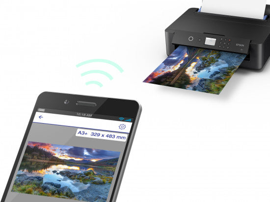 Epson Expression Photo HD XP-15000 A3+ Wireless Inkjet Printer, Colour, 5760 x 1440 DPI, A3+, 29 ppm, Duplex printing, LCD