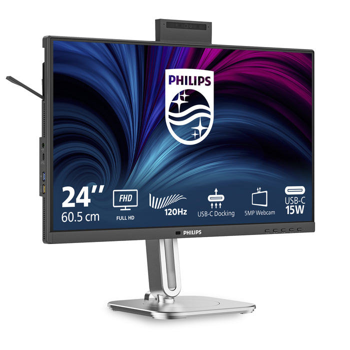 Philips 4000 series 24B2U4301H/00, 60.5 cm (23.8"), 1920 x 1080 pixels, Full HD, LCD, 4 ms, Grey