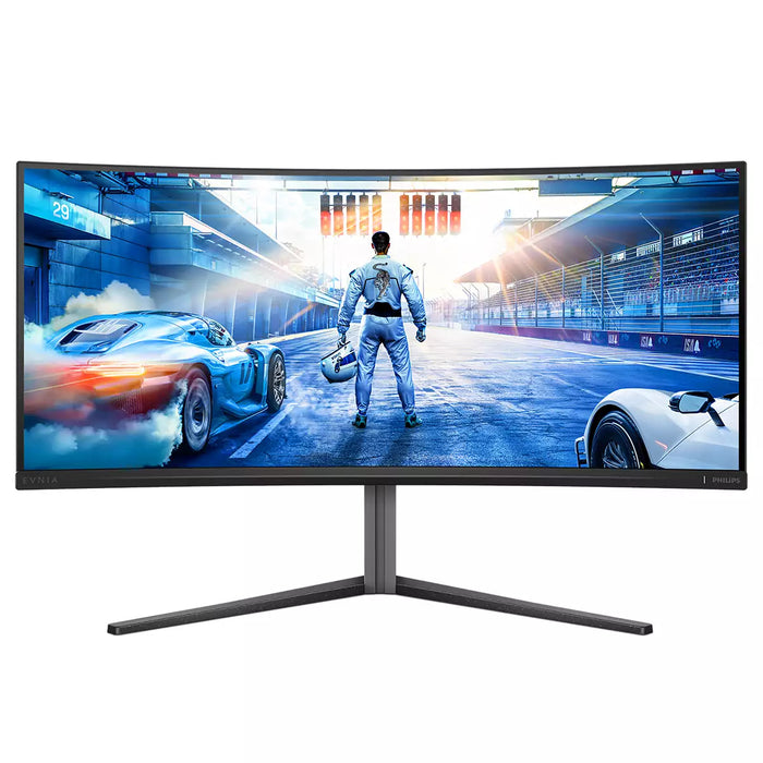 Philips Evnia 6000 34M2C6500/00, 86.4 cm (34"), 3440 x 1440 pixels, Wide Quad HD, QD-OLED, 0.03 ms, Grey