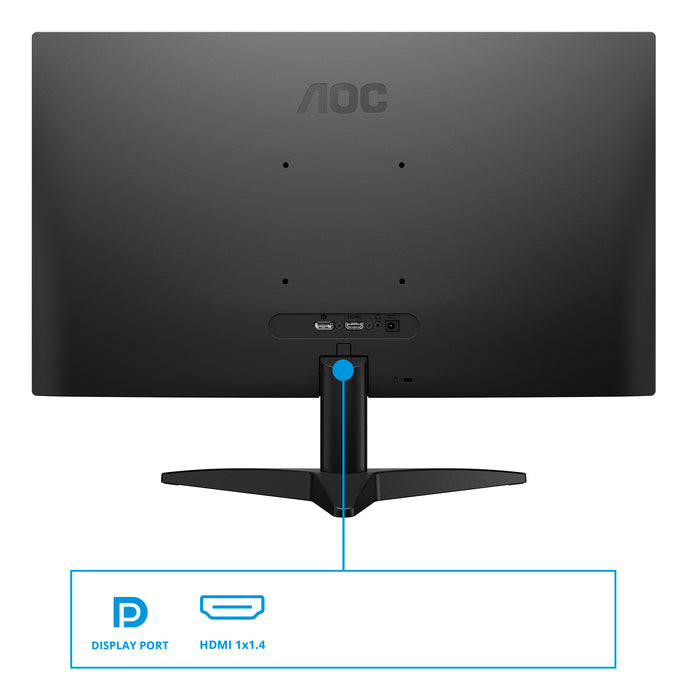 AOC B3 24B36X, 60.5 cm (23.8"), 1920 x 1080 pixels, Full HD, LED, 4 ms, Black