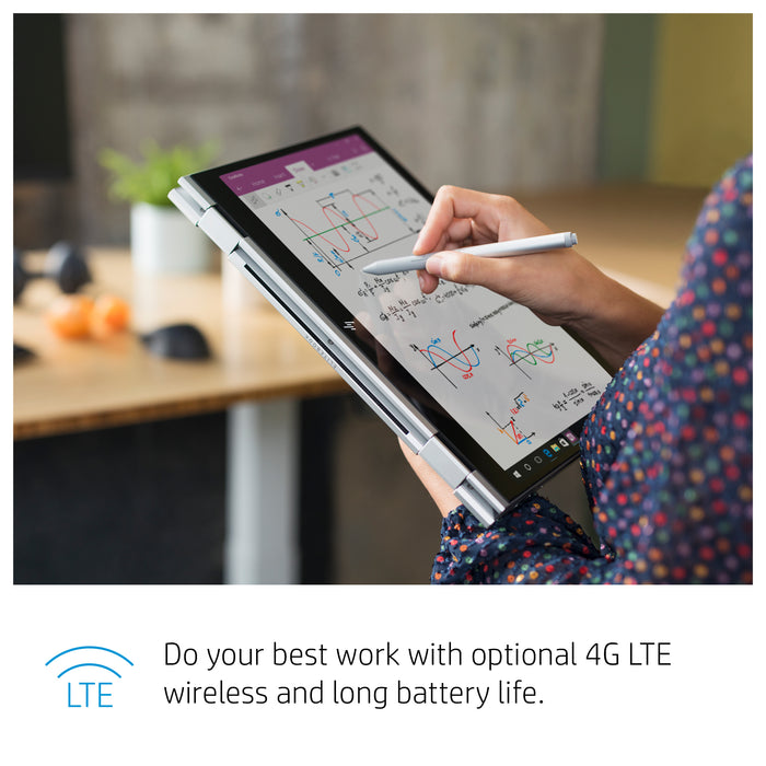 HP EliteBook x360 830 G7, Intel® Core™ i5, 1.6 GHz, 33.8 cm (13.3"), 1920 x 1080 pixels, 16 GB, 256 GB