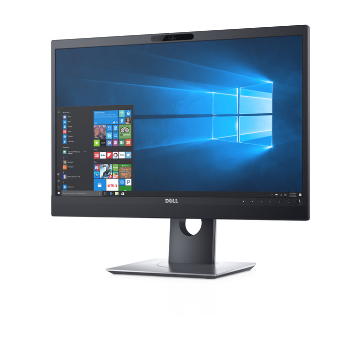 DELL 24 Monitor for Video Conferencing: P2418HZM, 61 cm (24"), 1920 x 1080 pixels, Full HD, LCD, 6 ms, Black