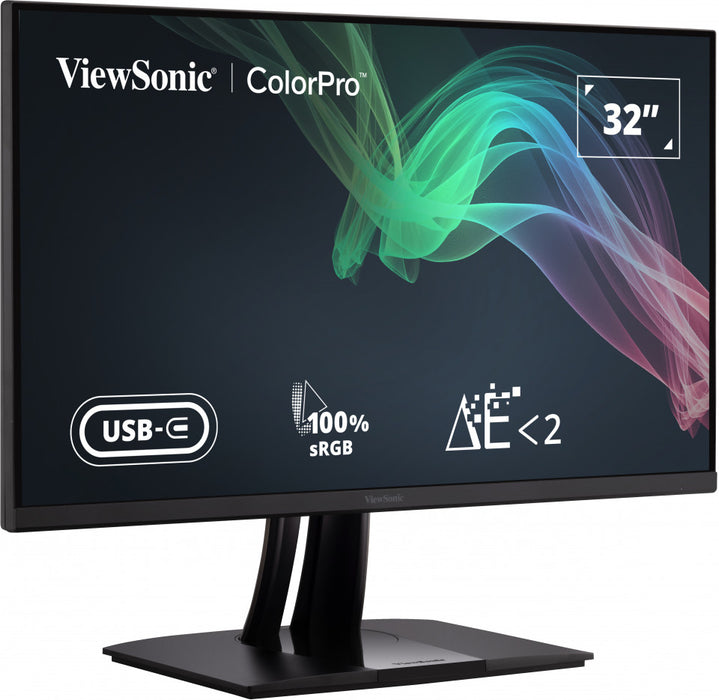 Viewsonic VP56, 81.3 cm (32"), 3840 x 2160 pixels, 4K Ultra HD, LED, 5 ms, Black