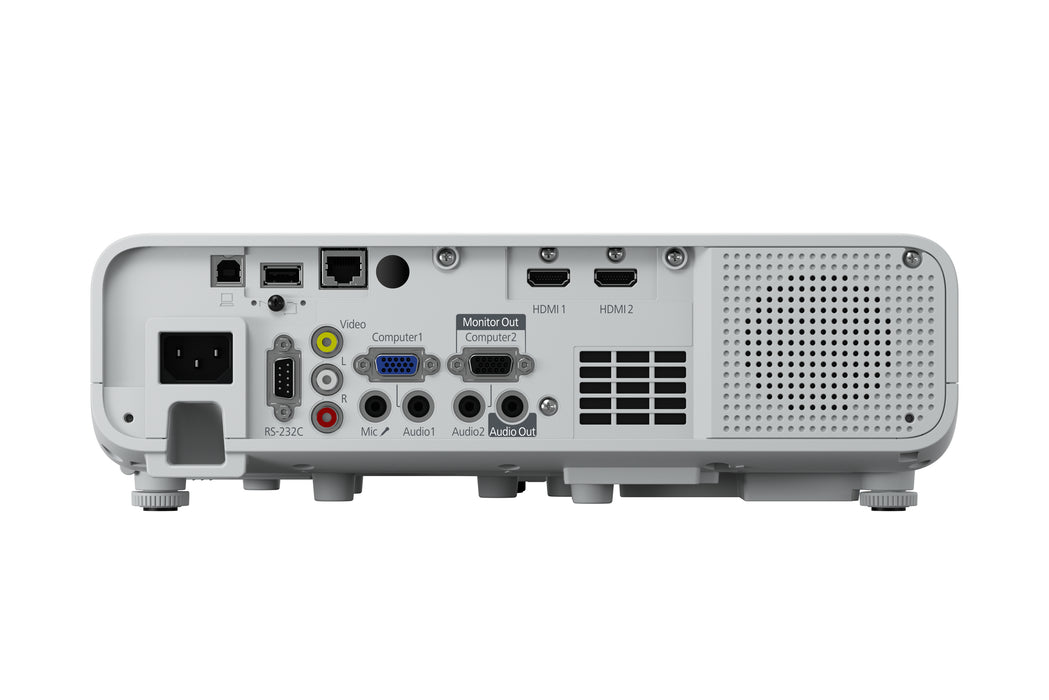 Epson EB-L270F, 5200 ANSI lumens, 3LCD, 1080p (1920x1080), 16:9, 787.4 - 7874 mm (31 - 310"), 0.9 - 9.1 m