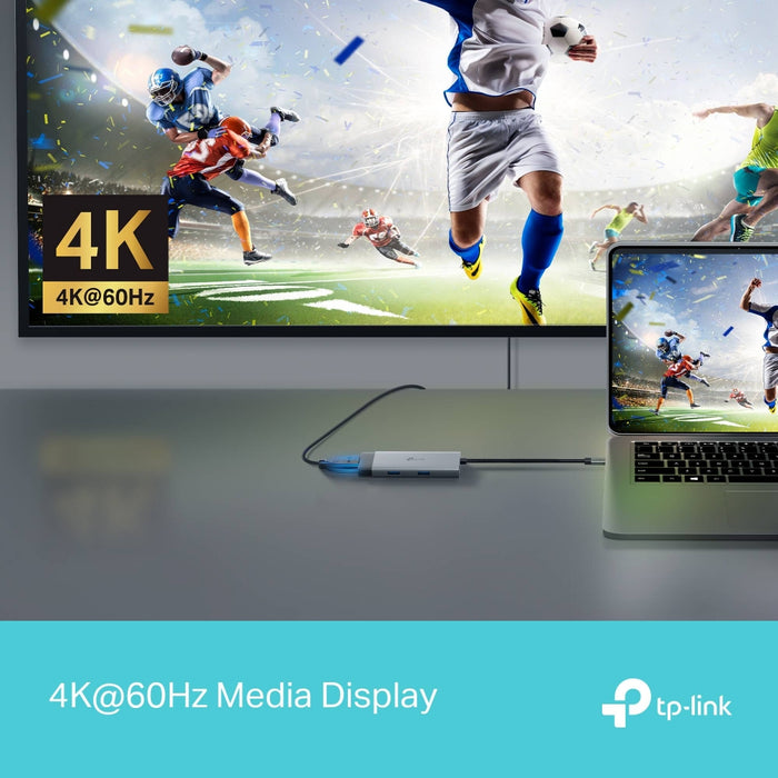 TP-Link UH5020C, USB Type-C, HDMI, USB 3.2 Gen 1 (3.1 Gen 1) Type-A, USB Type-C, 5000 Mbit/s, 60 Hz, 2160p, 4096 x 2160 pixels