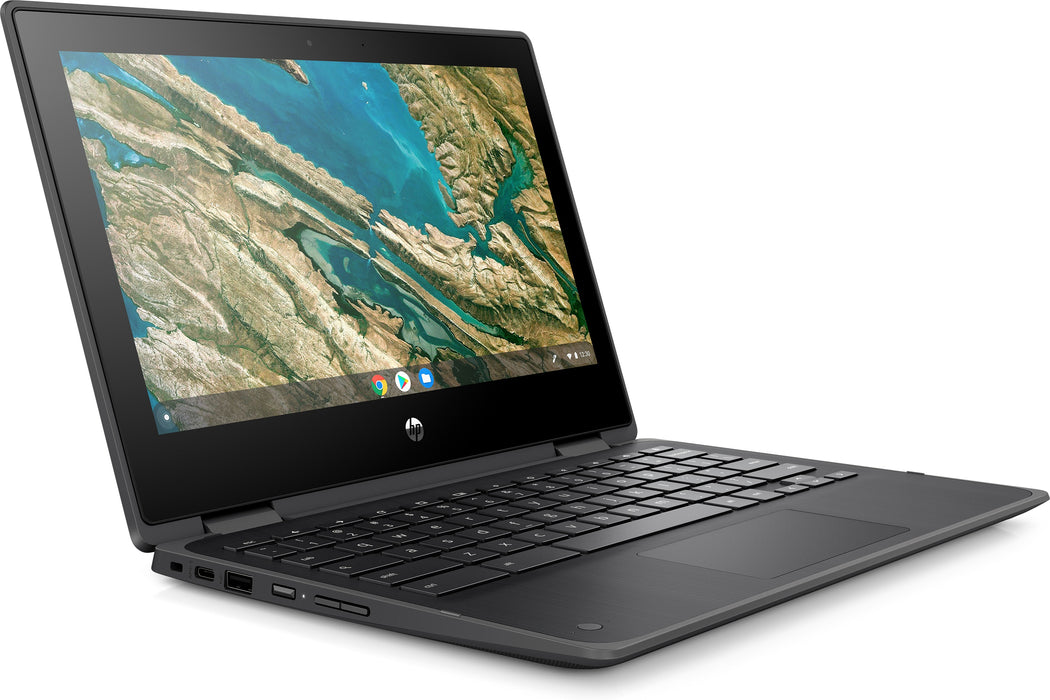 HP Chromebook x360 11 G3 EE, Intel® Celeron®, 1.1 GHz, 29.5 cm (11.6"), 1366 x 768 pixels, 4 GB, 32 GB