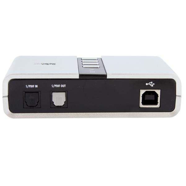 StarTech.com 7.1 USB Audio Adapter External Sound Card with SPDIF Digital Audio, 7.1 channels, 16 bit, USB