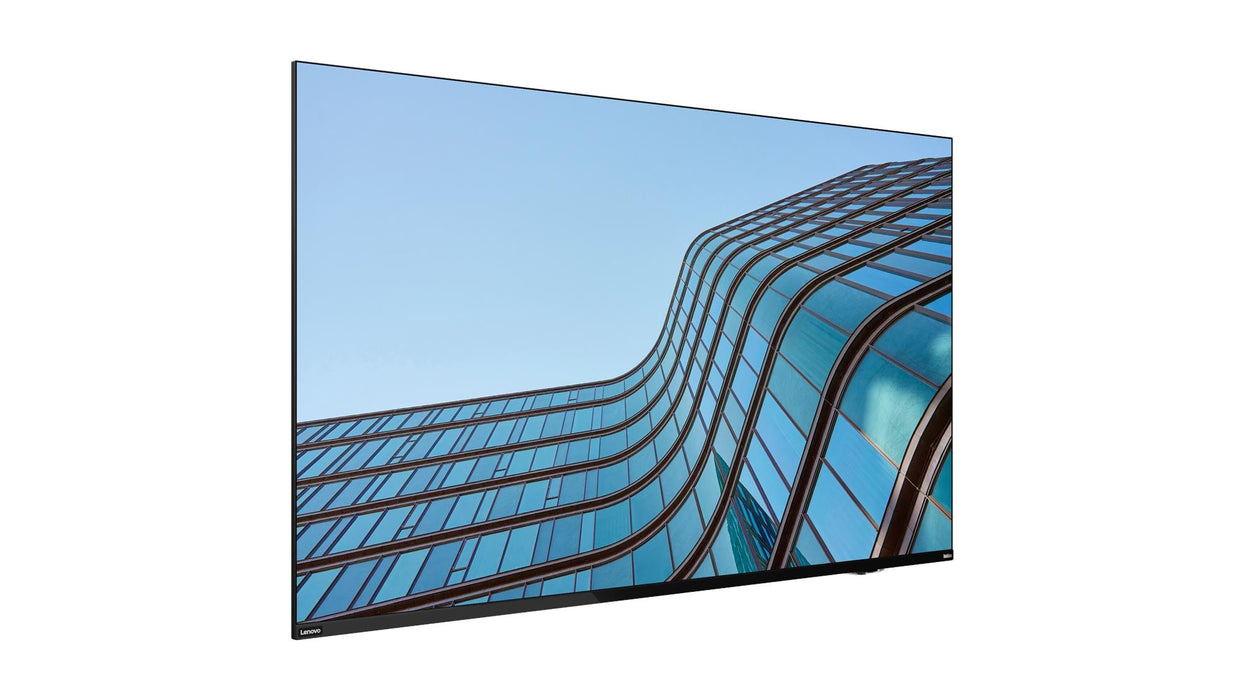 Lenovo ThinkVision E55 LFD, 138.7 cm (54.6"), 3840 x 2160 pixels, 4K Ultra HD, IPS, 8 ms, Black