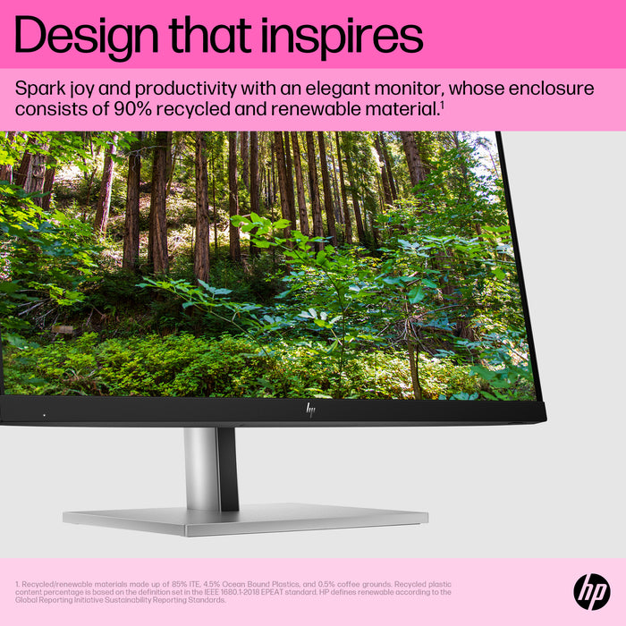 HP E24t G5 FHD Touch Monitor, 60.5 cm (23.8"), 1920 x 1080 pixels, Full HD, LCD, 5 ms, Black