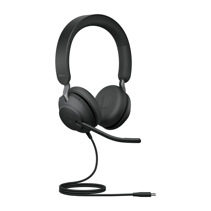 Jabra Evolve2 40 SE USB-C, UC Stereo (include Extended Cord), Wired, Headset