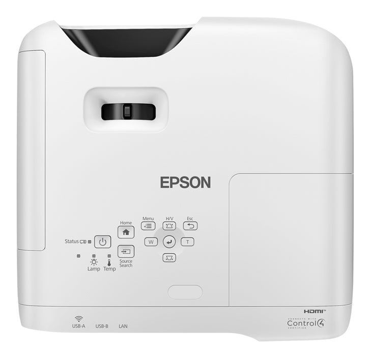 Epson EB-W56S, 3700 ANSI lumens, 3LCD, WXGA (1280x800), 16:10, 1270 - 7620 mm (50 - 300"), 16000:1