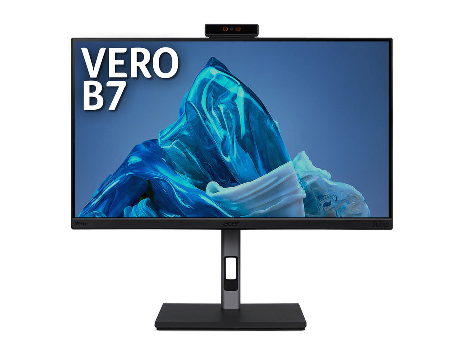 Acer Vero B7 Vero B247YD3 - 24" Full HD, 100Hz Refresh, 4ms Response, HDR10, ZeroFrame Computer Monitor, 60.5 cm (23.8"), 1920 x 1080 pixels, Full HD, LCD, 4 ms, Black