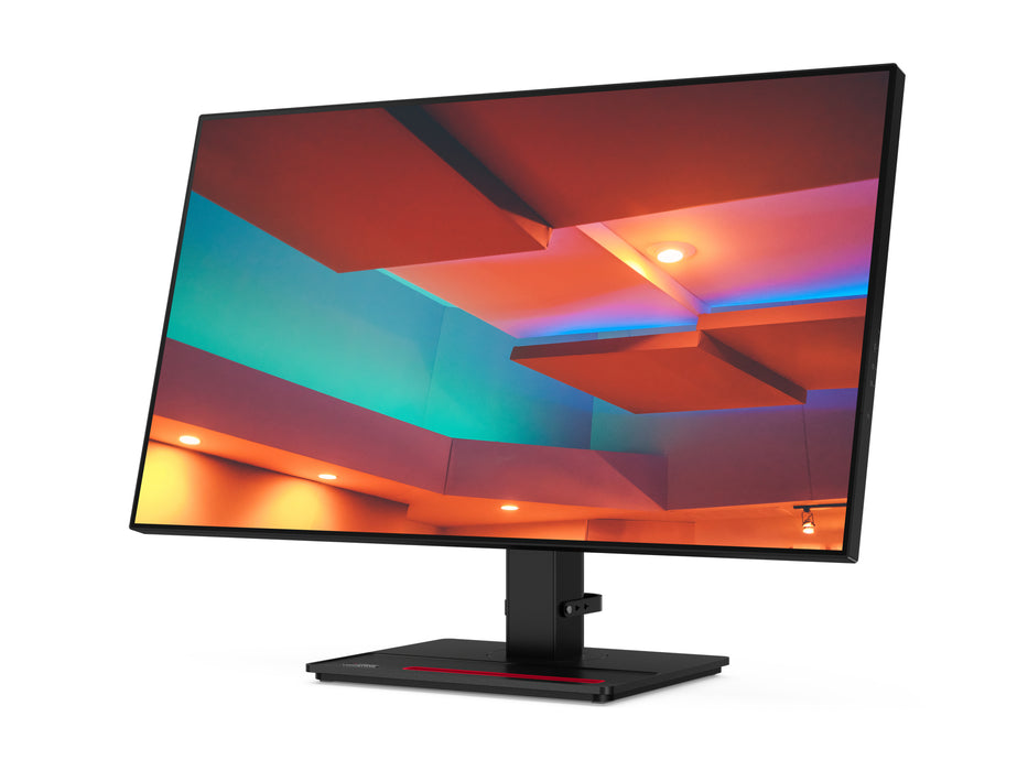 Lenovo ThinkVision P27q-20, 68.6 cm (27"), 2560 x 1440 pixels, Quad HD, LED, 6 ms, Black