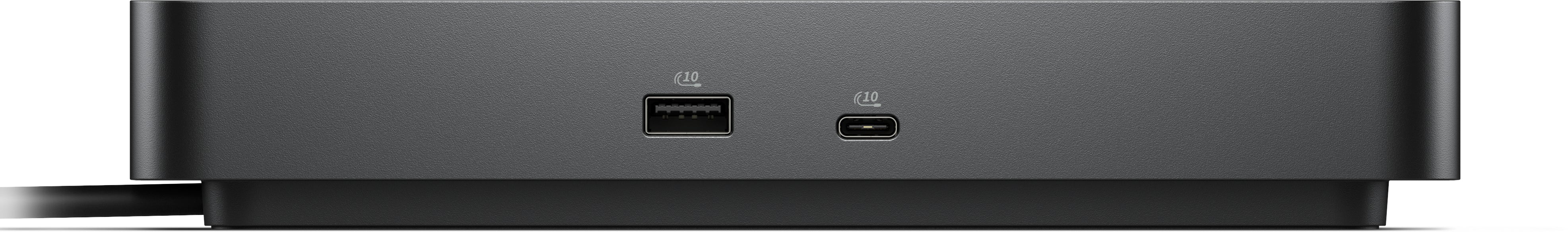 DELL WD25, Wired, USB 3.2 Gen 2 (3.1 Gen 2) Type-C, 100 W, 10,100,1000,2500 Mbit/s, Black, 2500 Gbit/s