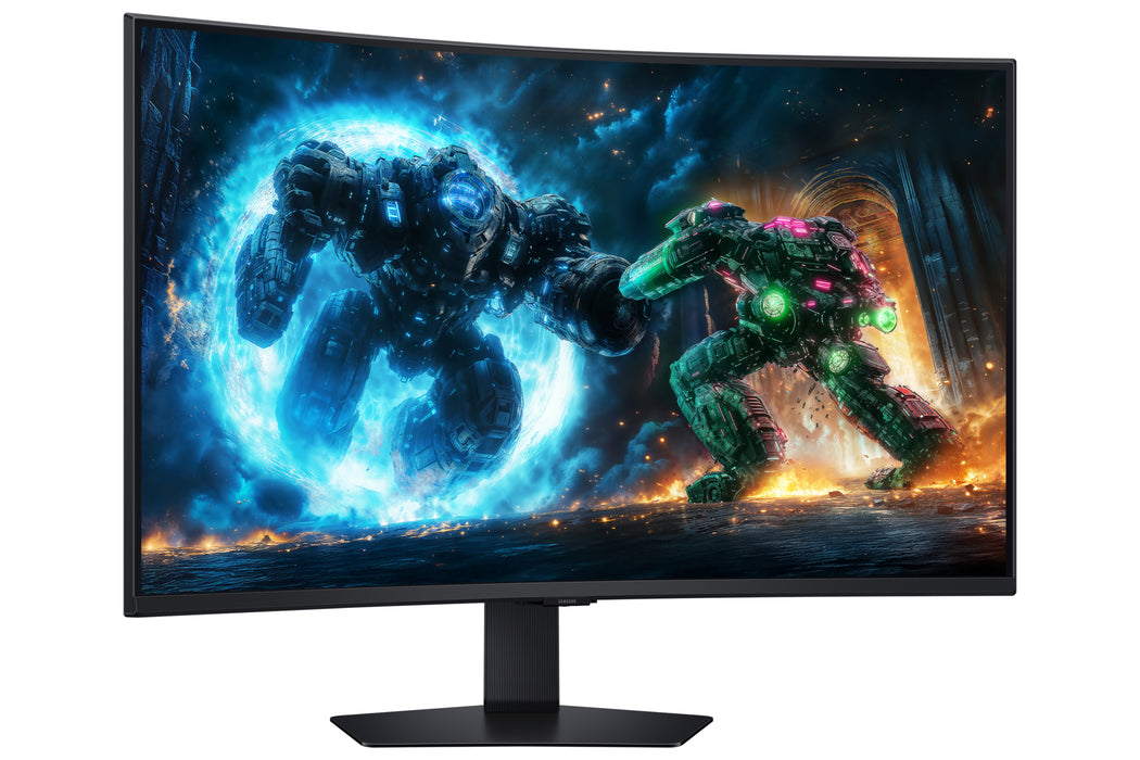 Samsung 37" Odyssey G7 G75F UHD 165Hz Curved Gaming Monitor, 94 cm (37"), 3840 x 2160 pixels, 4K Ultra HD, LCD, 1 ms, Black