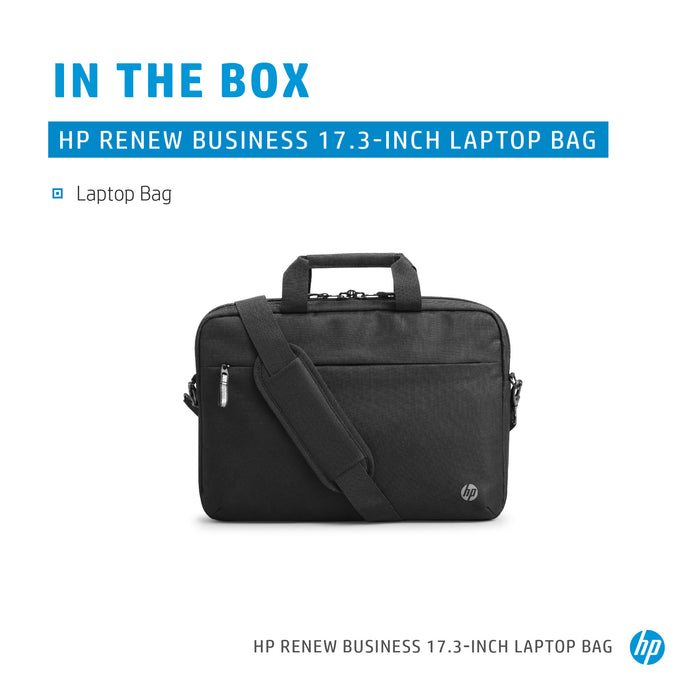 HP Renew Business 17.3-inch Laptop Bag, Briefcase, 43.9 cm (17.3"), 590 g