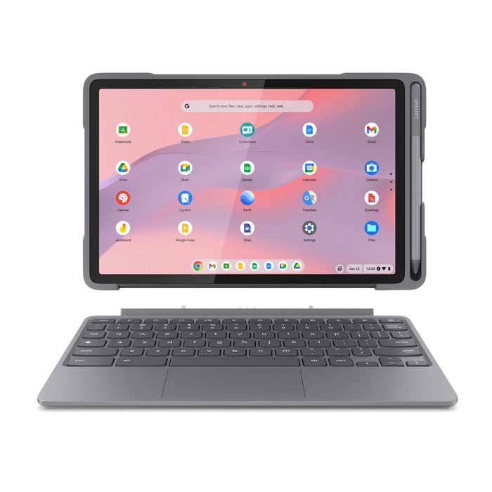 Lenovo Chromebook Duet EDU G2, 27.8 cm (10.9"), 1920 x 1200 pixels, 64 GB, 8 GB, ChromeOS, Grey