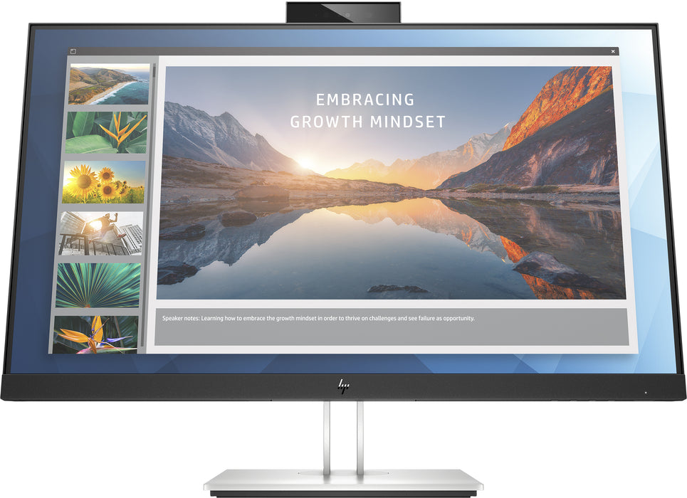 HP E24d G4 FHD USB-C Docking Monitor, 60.5 cm (23.8"), 1920 x 1080 pixels, Full HD, 5 ms, Black