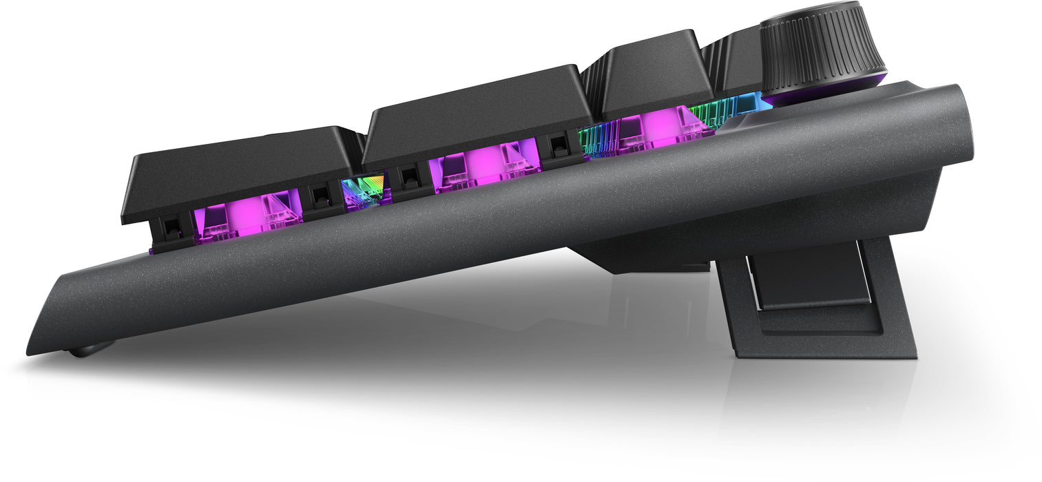 Alienware Tri-Mode AW920K, Full-size (100%), Wired & Wireless, USB + RF Wireless + Bluetooth, Mechanical, RGB LED, Grey