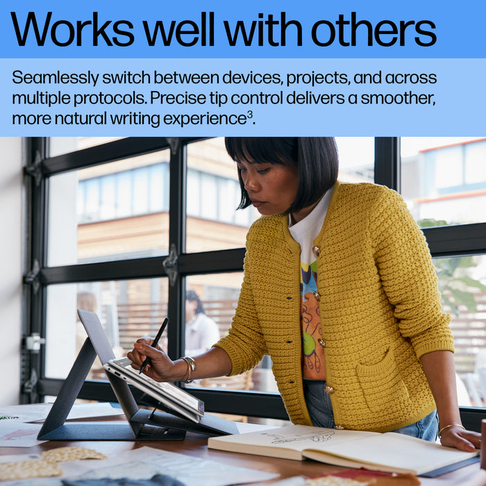 HP 705 Rechargeable Multi Pen, Laptop, HP, Black, Built-in, Lithium-Ion (Li-Ion), China
