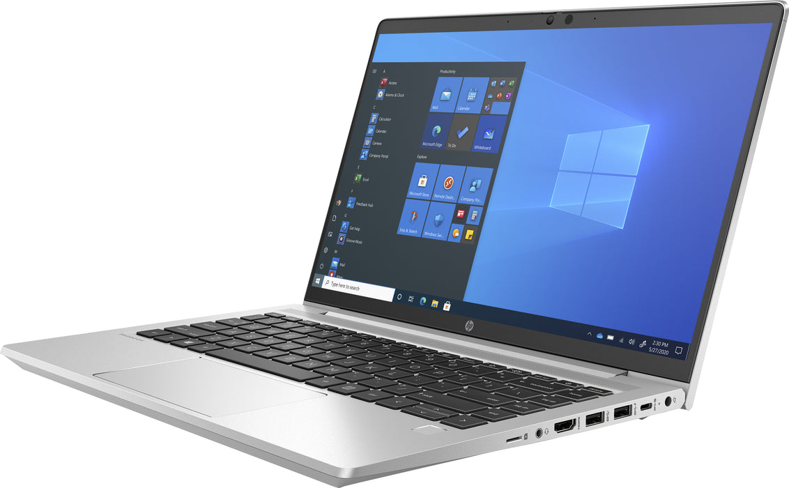 HP ProBook 640 G8, Intel® Core™ i5, 2.4 GHz, 35.6 cm (14"), 1920 x 1080 pixels, 16 GB, 256 GB