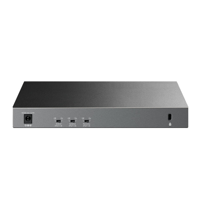 TP-Link LiteWave 10-Port Gigabit Desktop Switch with 8-Port PoE+, Unmanaged, Gigabit Ethernet (10/100/1000), Power over Ethernet (PoE)