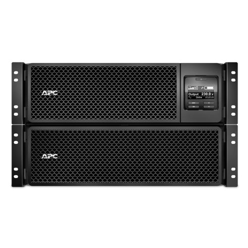 APC Smart-UPS On-Line SRT8KRMXLI - 8kW/VA, 6x C13 + 4x C19 + hardwire 1phase output, rack mountable, Embedded NMC, Double-conversion (Online), 8 kVA, 8000 W, Sine, 100 V, 476 V