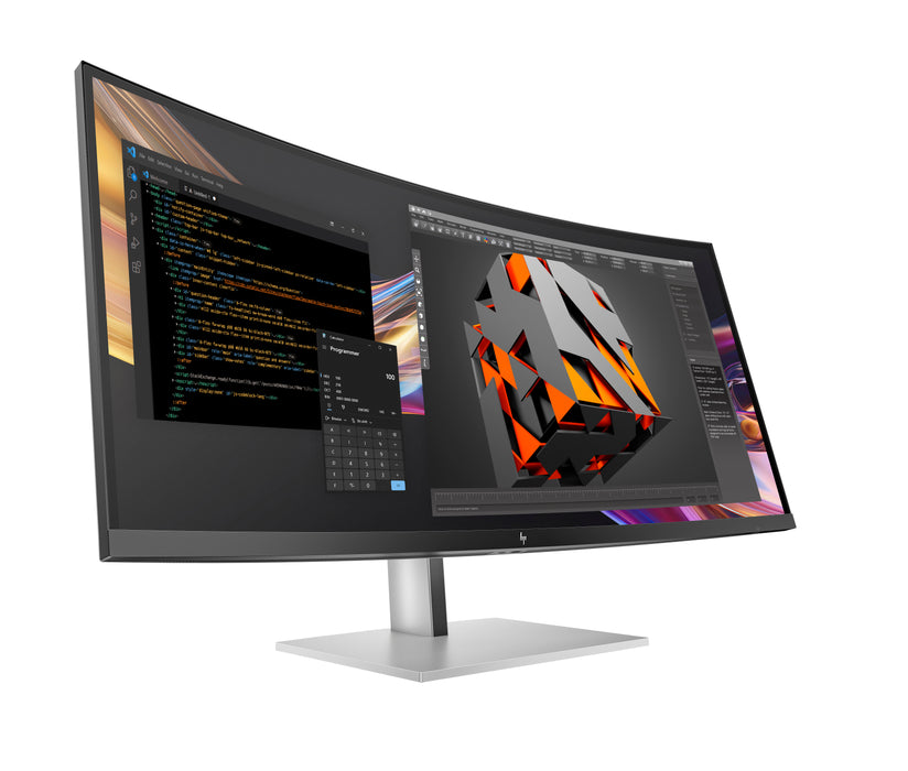 HP Series 7 Pro 37.5 inch WQHD+ Thunderbolt 4 Monitor - 738pu, 95.2 cm (37.5"), 3840 x 1600 pixels, Wide Quad HD+, LCD, 5 ms, Black