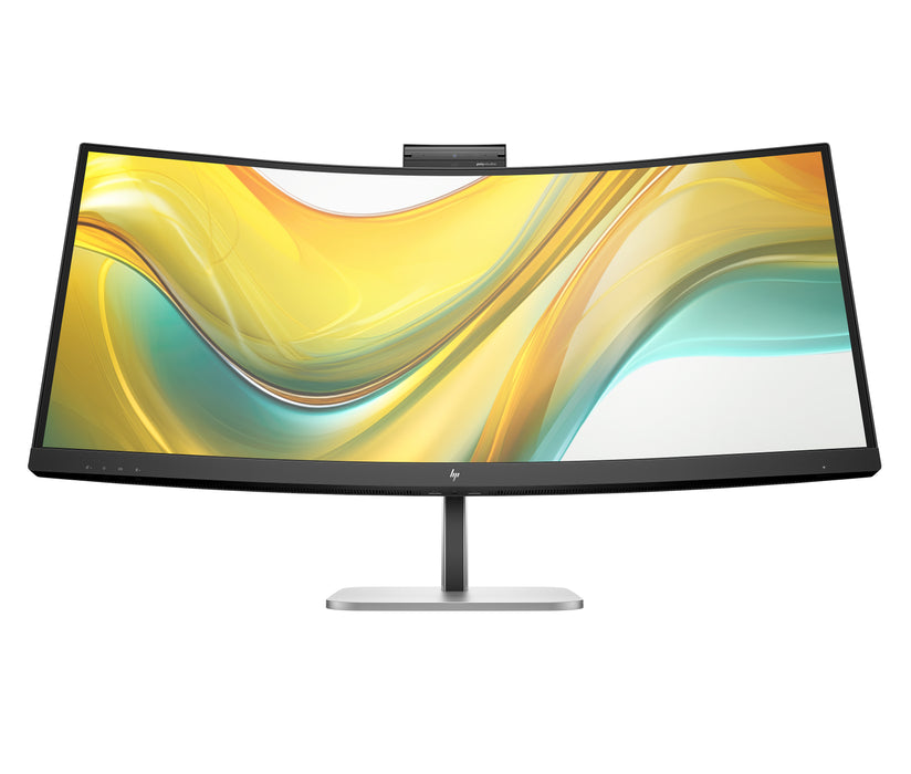 HP Series 5 Pro 34 inch WQHD USB-C Conferencing Monitor - 534pm, 86.4 cm (34"), 3440 x 1440 pixels, Wide Quad HD, LCD, 5 ms, Black