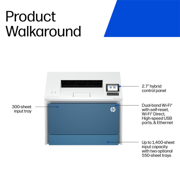 HP LaserJet Enterprise 4701dn Color Printer, Laser, Colour, A4, 33 ppm, Duplex printing